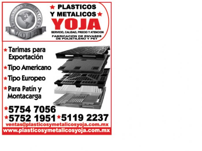 TARIMAS DE PLASTICO